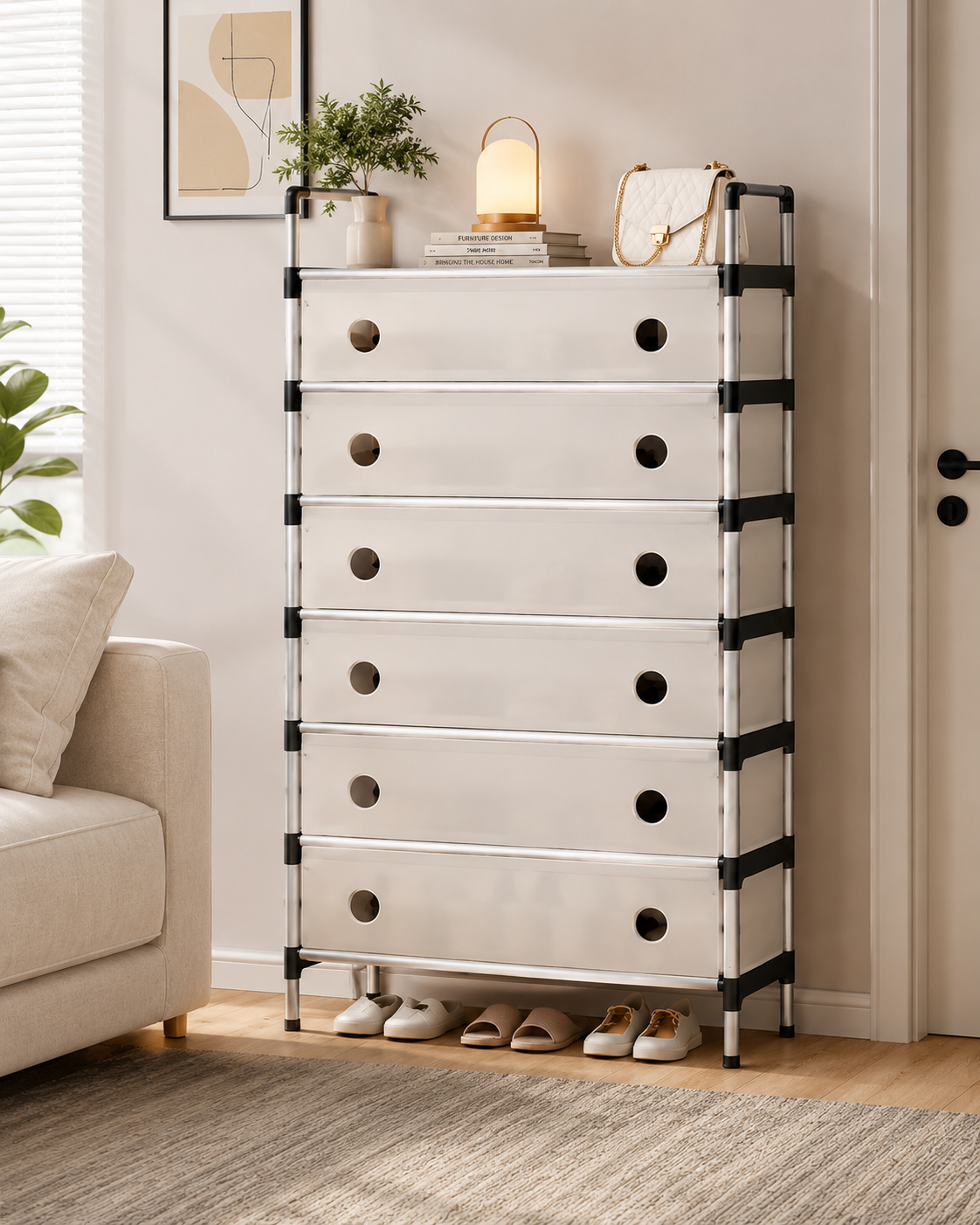 OFERTA SOLO HOY! 2x1 Organizador de Zapatos de 6 Niveles +Envío gratis🎁